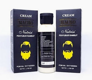 jual cream macho penumbuh rambut di surabaya