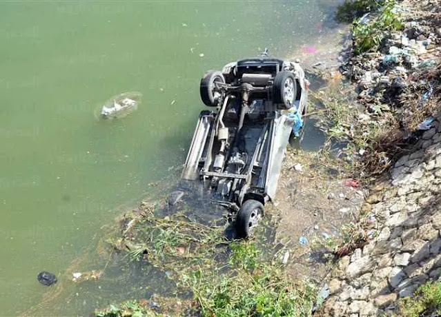 وفاة سائق سيارة ملاكي سقطت بترعة الإبراهيمية في طهطا بسوهاج