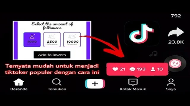 Website Penambah Followers Tiktok