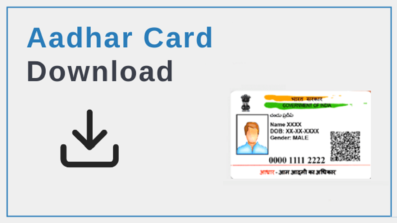 How to download Aadhar card online?