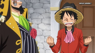 ワンピースアニメ WCI編 833話 ルフィ Monkey D. Luffy | ONE PIECE ホールケーキアイランド編