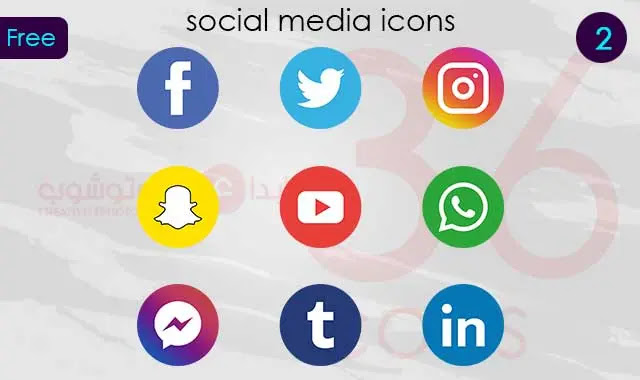 social media icons