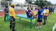 Tim Jasmani Korem 071 Cek Kebugaran Fisik Prajurit Kodim Brebes