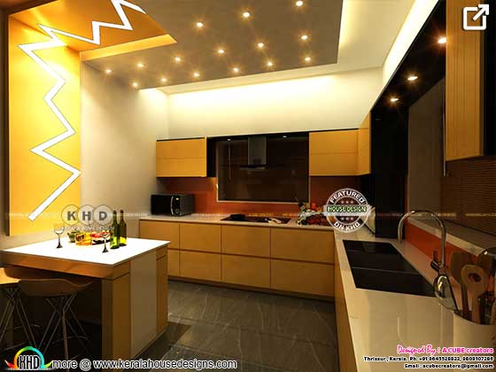 Kitchen design interior