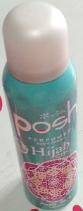 Posh Perfumed  Body Spray Hijab Chic Purple Wish