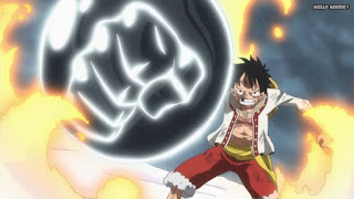 ワンピースアニメ WCI編 811話 ルフィ かっこいい Monkey D. Luffy  | ONE PIECE Episode 811