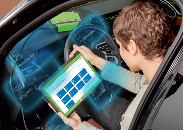 Equipo de diagnosis para todos los sistemas del coche. Tablet 8 · PS-80