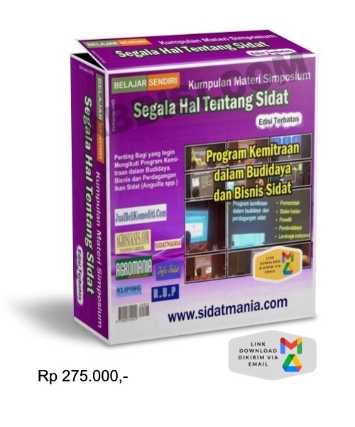 Tersedia Paket Belajar Sendiri: PROGRAM KEMITRAAN DALAM BUDIDAYA & BISNIS SIDAT (KODE: PK)