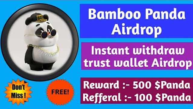 Bamboo Panda Airdrop 500 $PANDA Token Free