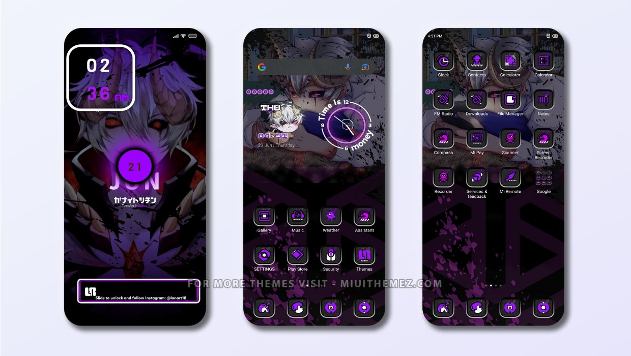 DarkPdyrroth V12.5 MIUI Theme