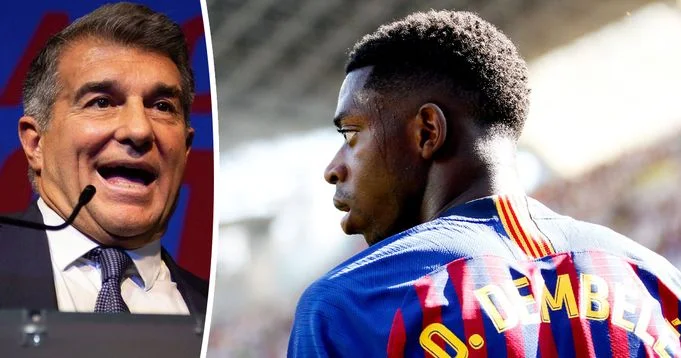 Good News: Dembele ready to sign Barca new contract on lower salary
