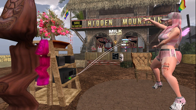 Milking At Hidden Mountain, Muffin's Milkers
