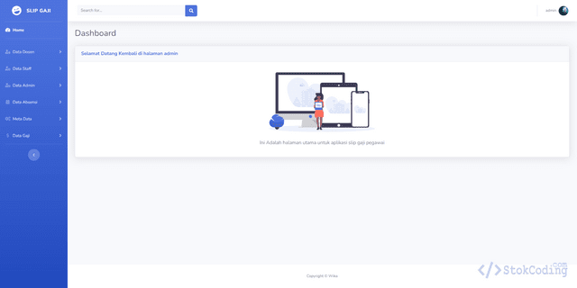 Aplikasi Penggajian Karyawan Berbasis Web (Codeigniter)