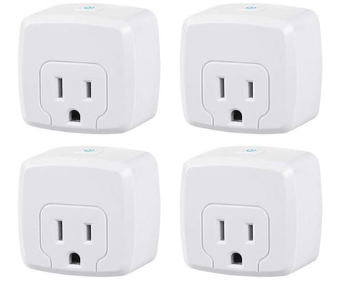 HBN 152T WiFi Bluetooth Smart Outlet Works with Alexa