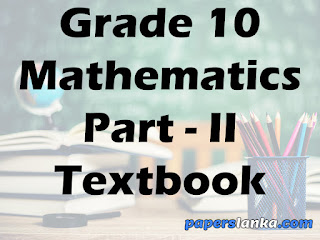 Grade 10 Mathematics Part 2 Textbook English Medium New Syllabus PDF Free Download