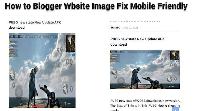 How to fix blogger image mobile friendly-Get Mobile Friendly Images Blogger