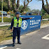 山上水道博館淨水池區櫻花盛開 南警加強交通疏導