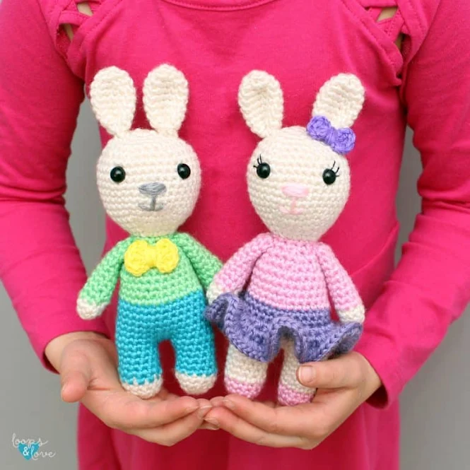 Mini Amigurumi Bunny Crochet Pattern