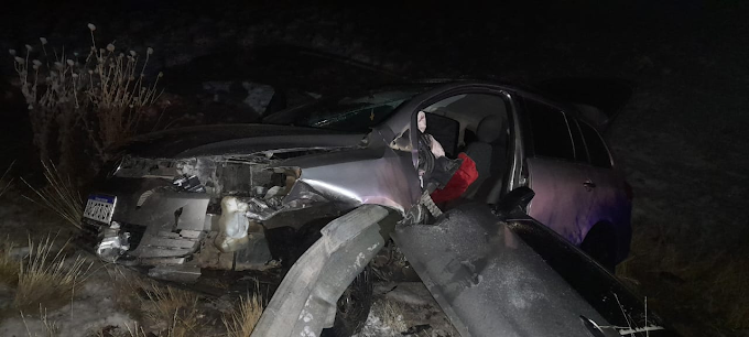 Accidente fatal en la ruta nacional 40 en cercanías Tecka