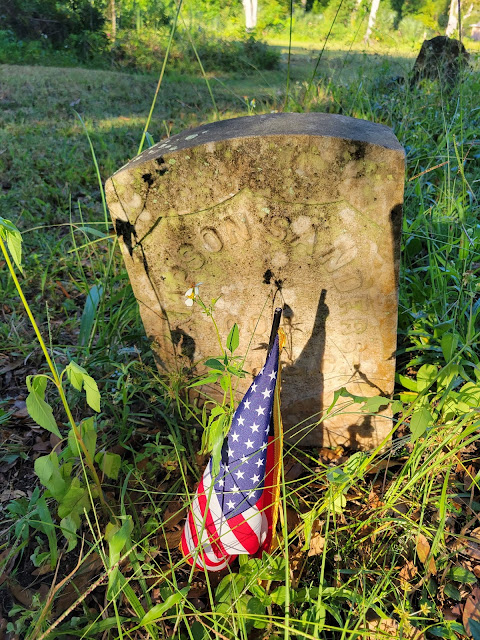 Sampson Sanders US Colored Infantry Headstone at San Sebastian Cemetery St. Augustine Florida