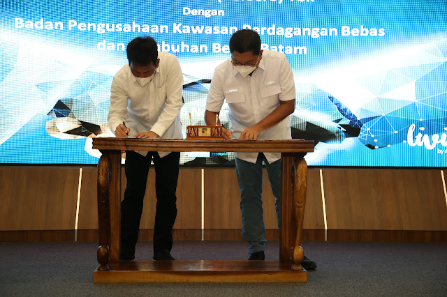 BP Batam Teken Nota Kesepahaman bersama Bank Mandiri untuk Memperkuat Kerja Sama Perbankan