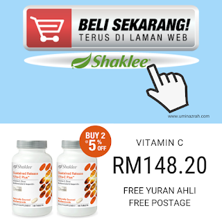 Year End Sales Shaklee Malaysia Vitamin C Harga Ahli 2021