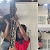 GIANT SNAKE REMOVE FROM CEILING OF FAMILY'S HOME IN BATANGAS