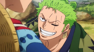 ワンピースアニメ 897話 ワノ国編 | ONE PIECE ロロノア・ゾロ  Roronoa Zoro