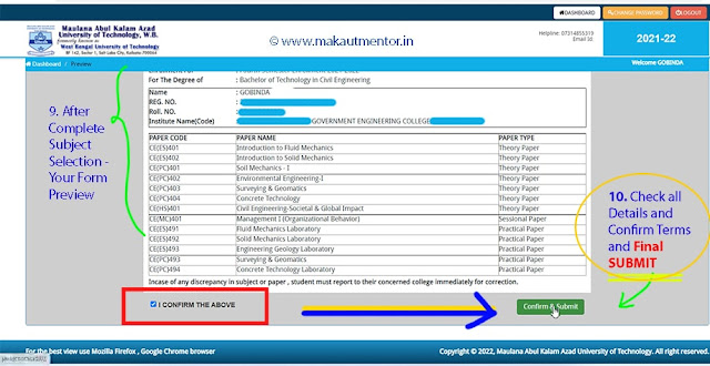 MAKAUT Even Semester 2022 Enrollment Notice and Even sem Academic Schedule, Offline Exam Update