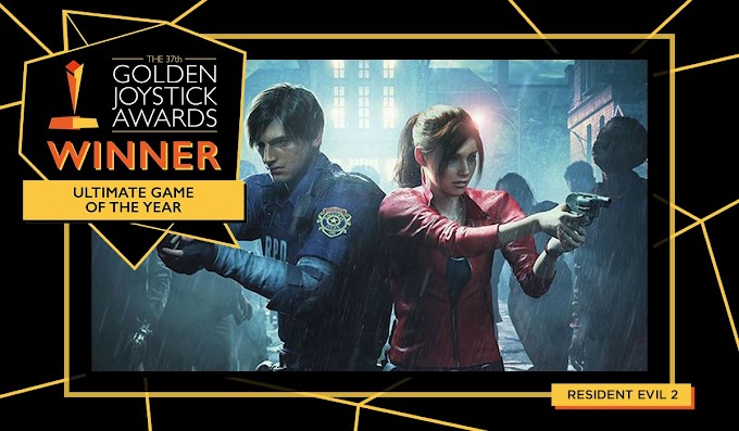 Resident Evil 2 Remake é eleito Jogo do Ano no Golden Joystick Awards 2019