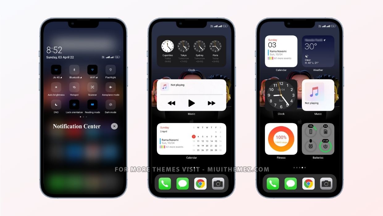 iOS 13.1 Pro MIUI Theme