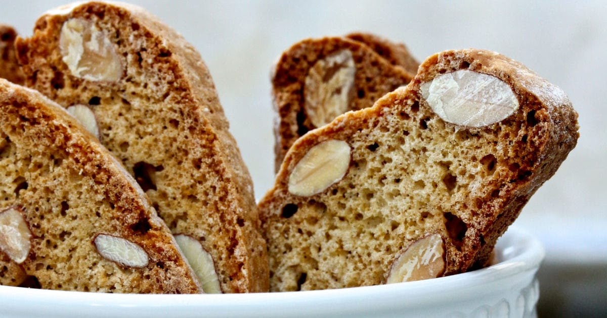 Peanut Butter Biscotti Recipe ~ Barley & Sage