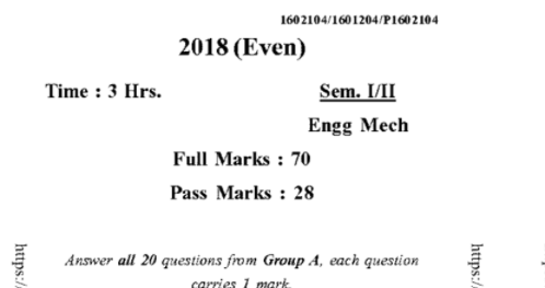 Engg. Mechanics