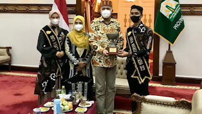Terpilih Menjadi Duta Wisata Indonesia 2021, Gubernur Aceh Berikan Beasiswa Untuk Akkral dan Salwa