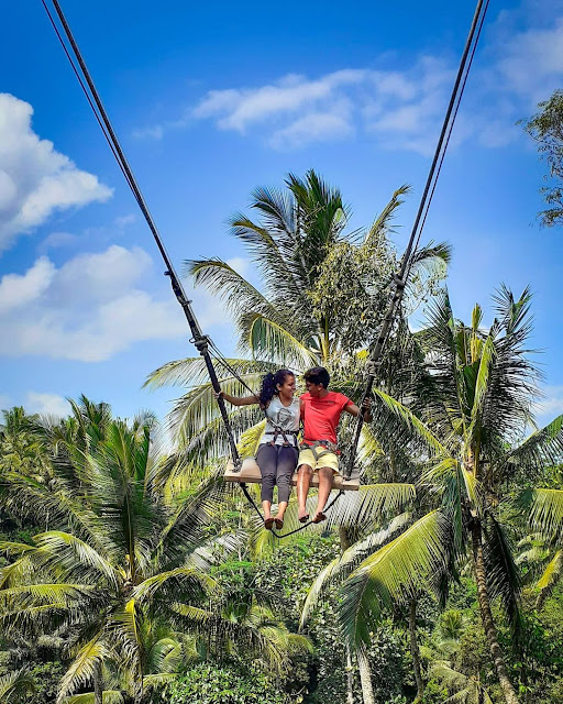 The Bali Swing Tegalalang : Swinging While Enjoying the Rice Fields 3