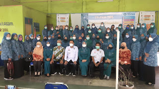 Ketua TP. PKK Kelurahan Tanjung Enim Selatan & Tanjung Enim Dilantik Ketua TP. PKK Kecamatan Lawang Kidul 