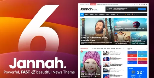 Jannah - Newspaper Magazine News BuddyPress AMP 6.1.5