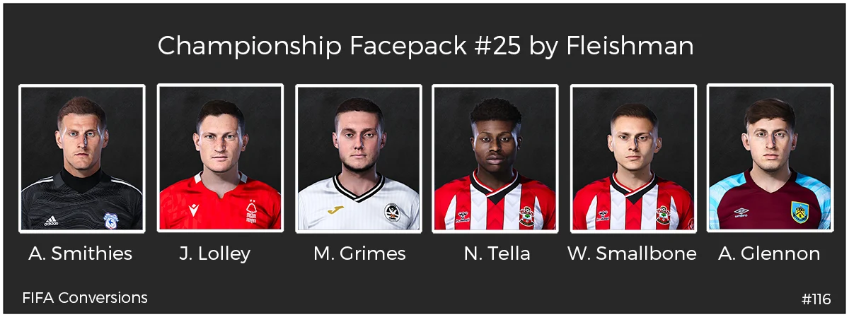 PES 2021 Championship Facepack #25