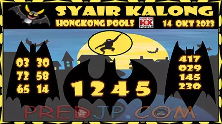 Prediksi Kalong Master HK Hari Ini 14 okt 2023