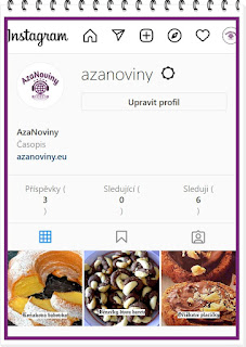 Instagram AzaNovin mobil