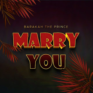NEW AUDIO|BARAKAH THE PRINCE-MARRY YOU|DOWNLOAD OFFICIAL MP3 