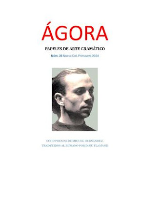 Disponible para su descarga en Ars Poetica, el número 25 de Ágora, en su Nueva Col. Primavera 2024