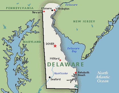 ABD'nin Delaware Eyaleti