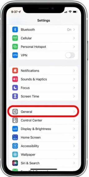 تقليل استهلاك بطارية iPhone iOS 15