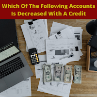 Accounts Decreased With A Credit