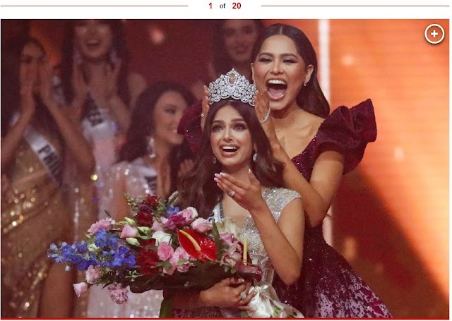 Behold Miss India crowned Miss Universe winner 2021