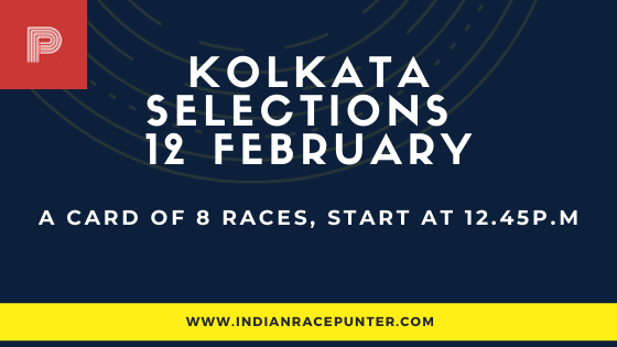Kolkata Race Selections 12 February