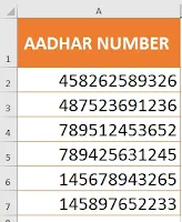 How to Insert Dash between Numbers in Excel in Hindi