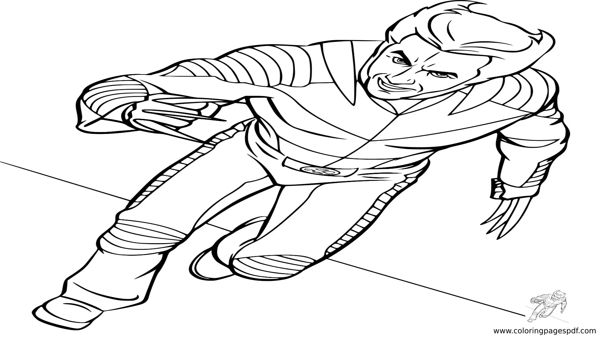 Coloring Pages Of Wolverine