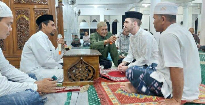 Warga Amerika masuk Islam di Aceh